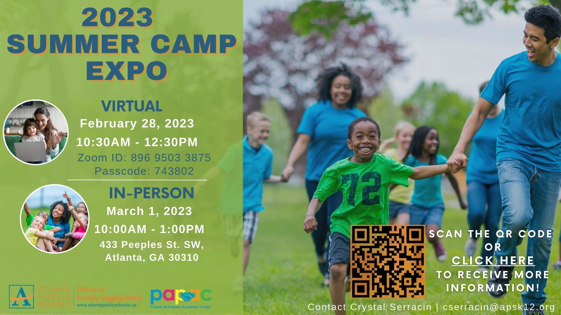 2023 Summer Camp Expo